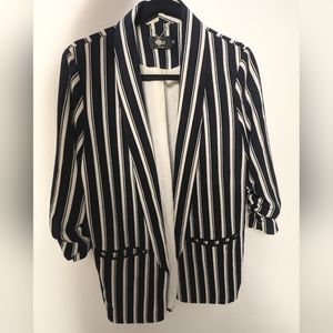 ONLY Striped Blazer 3/4 Sleeves
